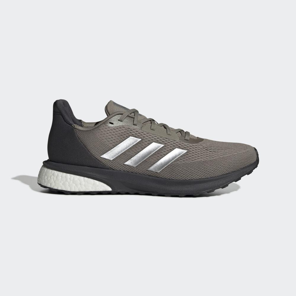 Adidas Men's Astrarun Running Shoes Silver Metal/Dark Grey Ireland EG5841